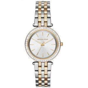 סט שעון יד ‏אנלוגי Michael Kors לנשים דגם MK3405 וצמיד כסף SB119