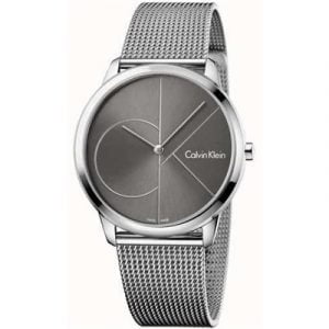 סט שעון יד Calvin Klein לגברים דגם K3M21123 וצמיד כסף SB122