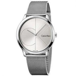 סט שעון יד Calvin Klein לגברים דגם K3M2112Z וצמיד יותם